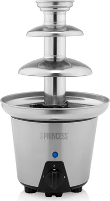 Produktbild von Princess Schokoladenbrunnen XL 292998 Edelstahl gebuerstet 3 Etagen 0,7 Liter Festlichkeiten