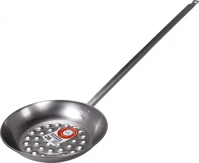 Produktbild von kastanien-Grillpfanne 30 cm Gusseisensilber