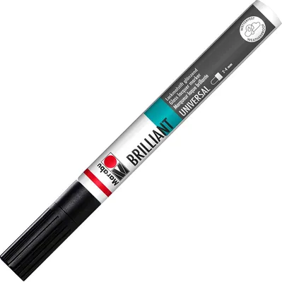 Image de Marabu Marqueur peinture "Brilliant Painter" Largeur de trait : 2-4 mm noir