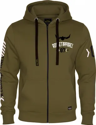 Produktbild von Kapuzenjacke "Racer 07" Olive M