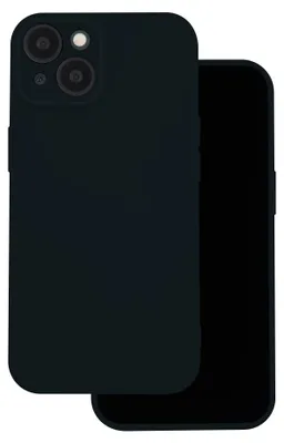 Image de Coque en silicone pour Samsung Galaxy S25 Fe, couleur noire