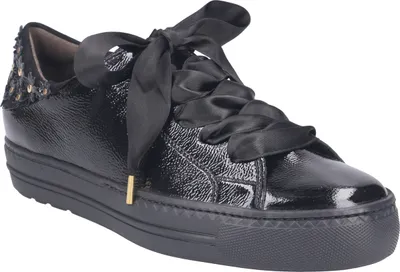 Produktbild von Paul Green Sneaker 5307-024, Lack/Brush, Schwarz, Damen