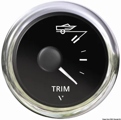 Image de Indicateur de trim, noir, 1 pièce