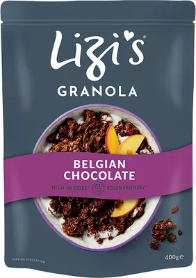 Produktbild von LIZI's Granola, Belgian Chocolate 400g