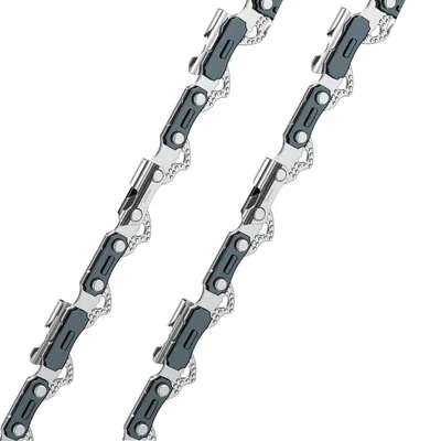 Immagine prodotto di 2 catene per motosega, passo 325", 64 maglie, 1,5 mm, lunghezza 38 cm