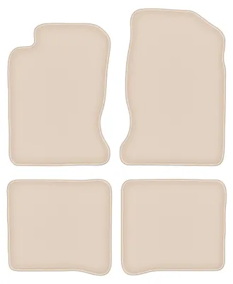 Productafbeelding van Velours automatten voor Toyota Carina E 1992-1998 (stationwagen/sedan) – 4-delig, beige, op maat – Wielganizator FORTUNA