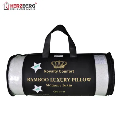 Produktbild von Royalty Comfort HG-5076BM: Luxuskissen aus Bambus mit Ergonomischem Memory Foam - Queen