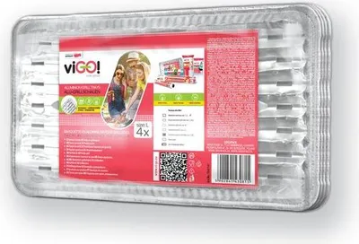 Immagine prodotto di vassoi per griglia quickpack, 4 pezzi, 22 x 34 x 1,9 cm