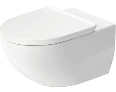 Produktbild von DURAVIT Wand-WC Set Architec Tiefspüler offener Spülrand weiß glänzend mit WC-Sitz 45726900A1