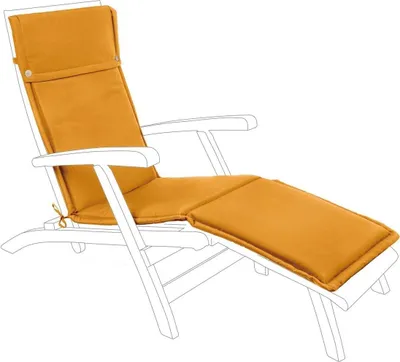Produktbild von Auflage für Liegestuhl Poly180 Senfgelb