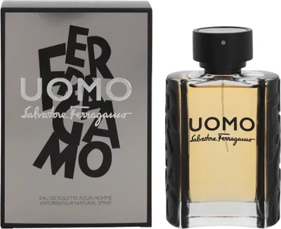Produktbild von Salvatore Ferragamo Uomo, Männer, 100 ml, Nicht nachfüllbare Flasche, Bergamotte, Schwarzer Pfeffer, Kardamom, Orangenblüte, Kaschmirhölzer, Sandelholz, Tonka-Bohne
