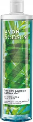 Image de AVON senses Secret Lagoon Gel douche 500ml