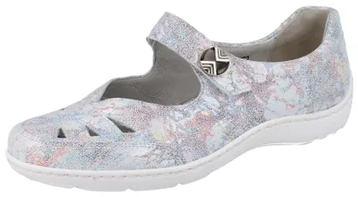 Produktbild von WALDLÄUFER Henni Damen Ballerina multi Effektleder - Größe: UK 7