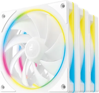 Obrázok produktu pre DeepCool FL12 SE WH 3-in-1, Ventilátor, 12 cm, Biela