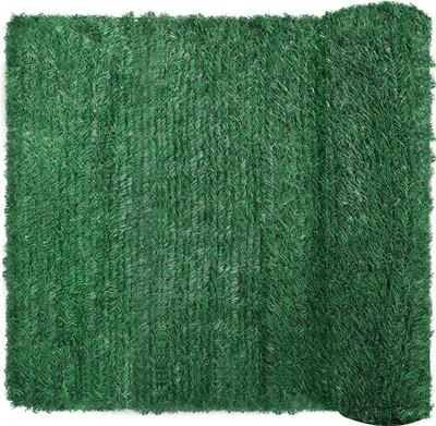 Produktbild von Künstliche Hecke Sichtschutzzaun 140x300cm Dunkelgrün Sichtschutzmatte für Balkon, Garten und Terrasse | Zaun Sichtschutz Balkonsichtschutz Lärmschutz