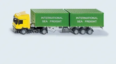 Produktbild von Siku LKW mit Container; 3921
