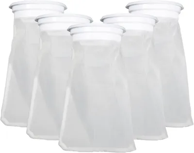 Obrázek produktu pro 5 omyvatelných filtrů do víka IBC nádrže, nylonové filtry s okem 100, náhradní filtry do nádrží na dešťovou vodu, IBC kontejnerů a sudů jako praktické příslušenství