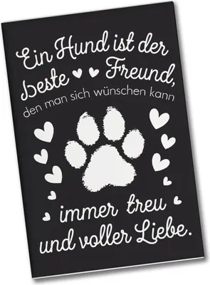 Produktbild von Ein Hund ist der beste Freund Souvenir Souvenir Magnet