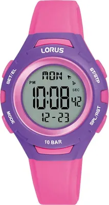 Produktbild von Lorus R2395PX9 Kinderuhr Digital Chronograph 32mm 10ATM