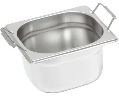 Produktbild von Gastronormbehälter Serie Basic von Stalgast, GN 1/6 (200 mm), mit Fallgriffen