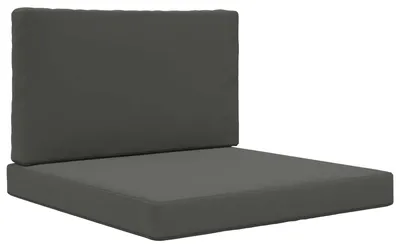 Produktbild von vidaXL Sofakissen für draußen 2 pcs Anthrazit Polyester