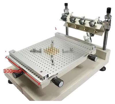 Produktbild von Lötpaste-Drucker, Werkbank 300 x 400 mm, Dicke des Druckmaterials: 0 - 80 mm, Höhe der Druckplattform: 220 mm