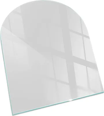 Imagen del producto de Color gris – Placa de vidrio para – estufa de leña – placa de vidrio para chimenea – vidrio protector – placa de protección contra chispas – placa de vidrio resistente al fuego – placa de protección térmica – protección de suelo de vidrio – 80x70 cm