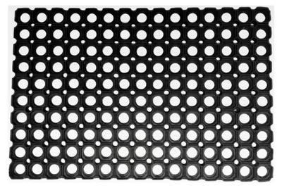 Produktbild von Robuste Gummimatte Fußabtreter rutschfest für Innen und Außen 40 x 60 cm