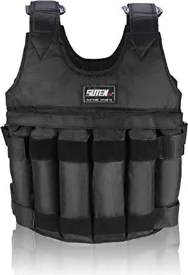 Image de Gilet lesté réglable pour la musculation - Ajustable grâce à des sangles réglables