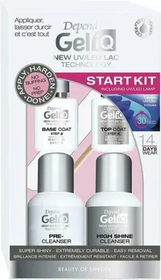 Image de Kit BETER GEL IQ START - 7 pièces avec lampe LED/UV