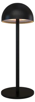 Image de Ledvion Lampe de Table LED Rechargeable Noir Mat 2700K-5000K IP54