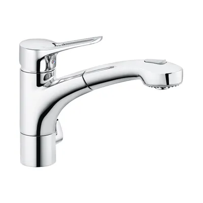 Produktbild von Armatur KLUDI MX in Chrom mit Brauseauslauf und Geräteanschluss