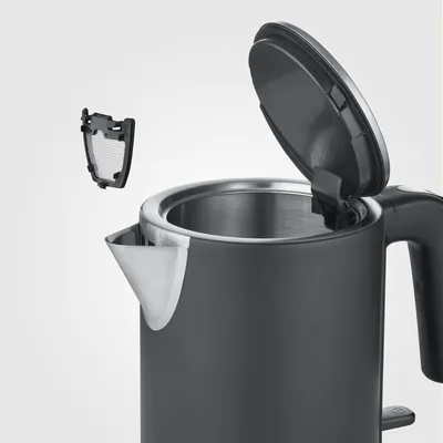Produktbild von Severin Wasserkocher, schnurlos, 1 l Fassungsvermögen, 2.400 Watt, 360 Grad Anschluß-Sockel (WK 9555)