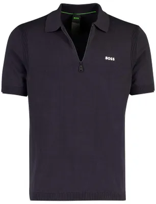 Produktbild von Poloshirt BOSS Green donkerblauw Baumwolle