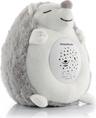 Produktbild von InnovaGoods® Plüsch-Igel Spikey – Weißes Rauschen & Nachtlicht-Projektor für eine beruhigende Schlafumgebung für Babys und Kinder