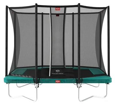 Produktbild von BERG Trampolin Ultim Favorit Regular 280 + Sicherheitsnetz Comfort Grün