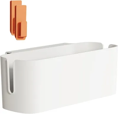 Imagen del producto de Funda para cama y mesita de noche con 2 ganchos desmontables, para colgar, ideal para oficina y escuela