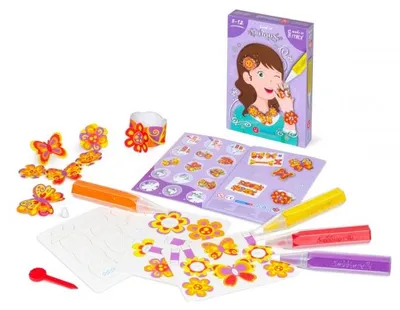 Produktbild von Sabbiarelli Sandmalerei-Set Schmuck basteln - Kreatives Bastelset für Kinder