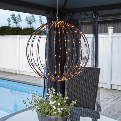Produktbild von Star Trading Mounty, 198 Glühbirne(n), LED, 3000 K, 85 lm, IP44, Schwarz