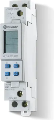 Produktbild von Finder 12.71.8.230.0000 Schaltuhr 1Wechsler 16A 230V AC