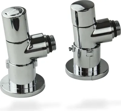 Produktbild von Design Ventilset für Heizkörper 1/2 Zoll