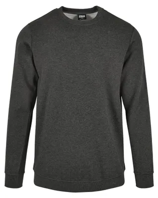 Produktbild von Urban Classics - "Basic" Pullover Rundhalsausschnitt für Herren TN234 (S) (Holzkohle)