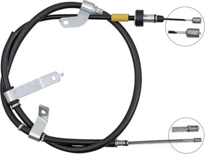 Produktbild von A.B.S. Handbremsseil Seilzug Feststellbremse für HYUNDAI ACCENT IV Stufenheck (RB) Hinten Links K10140