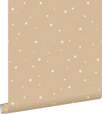 Produktbild von ESTAhome Tapete kleine Sterne Beige 53 cm x 10.05 m