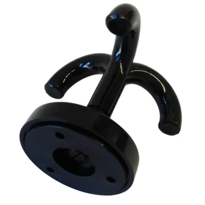Immagine prodotto di 5 ganci a soffitto, triplo nero