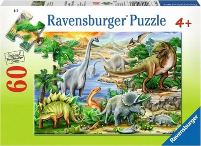 Immagine prodotto di RAVENSBURGER Puzzle Vita preistorica 60 pezzi