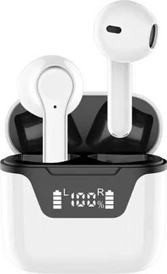Image de INF Écouteurs TWS Bluetooth traduction IA avec appel HD et grande autonomie blanc