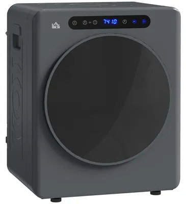 Produktbild von HOMCOM Mini Ablufttrockner 3 kg Wäschetrockner mit Desinfektion, 6 Programmen