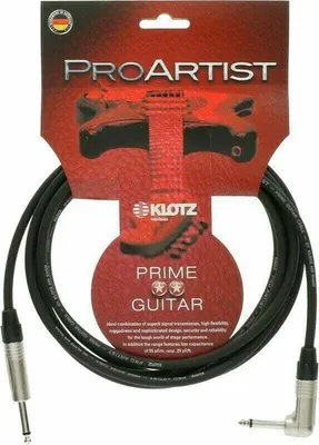 Zdjęcie produktu dla Klotz PRON045PR 4,5 m Prosty - Kątowy Kabel instrumentalny