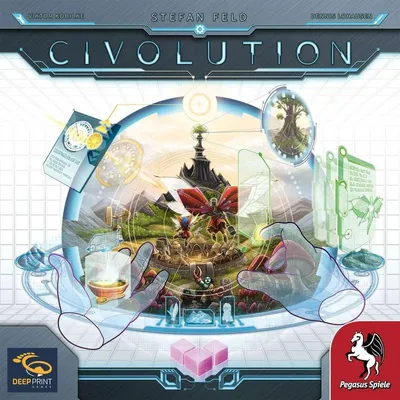 Civolution – Expertenspiel für 1–4 Spieler, ab 8 Jahren